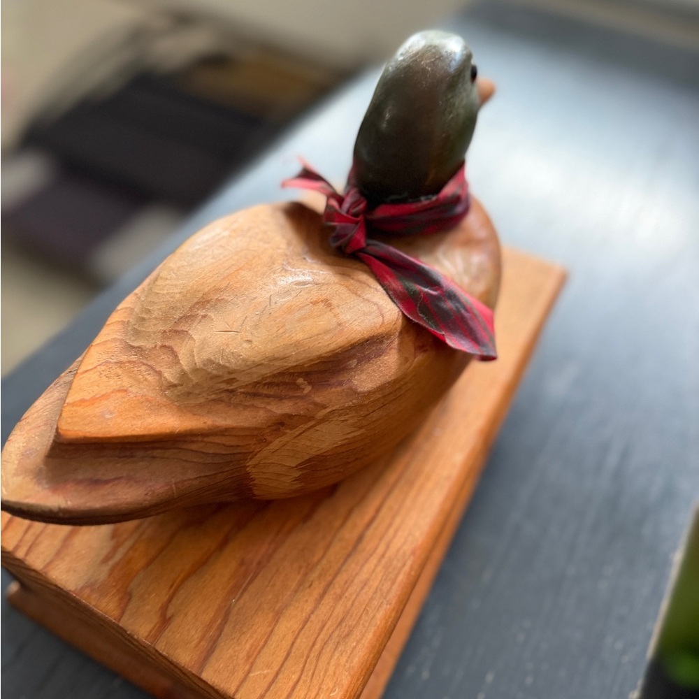 Mallard Duck Wooden Box
